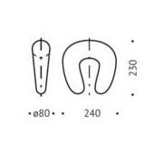  Stabilizator szyjny PODUSZKA ROGAL B75 VALDE