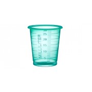 KIELISZKI DO LEKÓW PP 30 ml 90 szt z podziałką HPM 