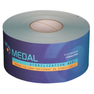 RĘKAW DO STERYLIZACJI MEDAL płaski 100mm/200m