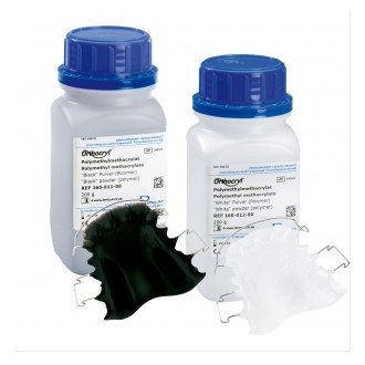 ORTHOCRYL BLACK czarny proszek 1kg