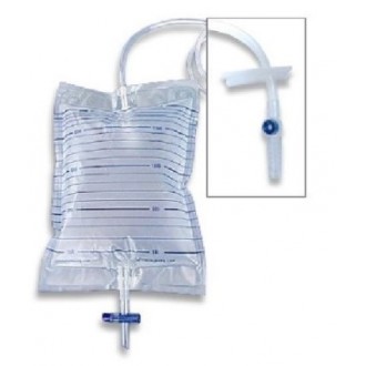 Worek do zbiórki moczu sterylny 2L dren 120cm ZARYS WMD2000-120