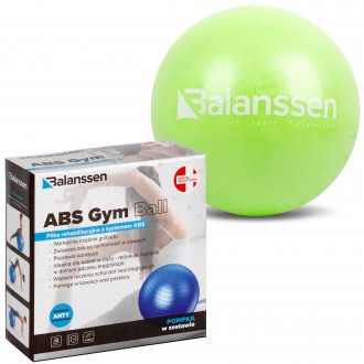 Piłka rehab. 20cm ABS GYM BALL BALANSSEN