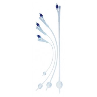 Cewnik FOLEY 100% SILIKON 5-10ml 2dr.