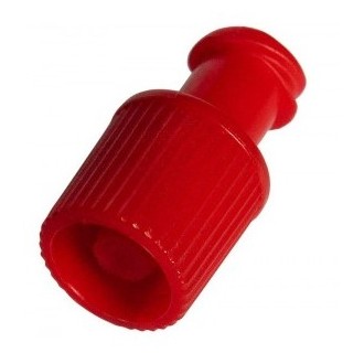 Koreczki LUER LOCK COMBI czerwone KD-STOP