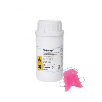ORTHOCRYL PŁYN hot pink 250ml 161-132-00 DENTAURUM