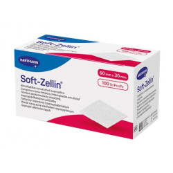 Gaziki do dezynfekcji skóry Soft-Zellin-C 60 x 30 mm Hartmann 100 szt.