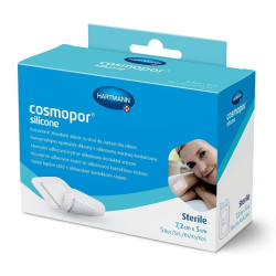 Opatrunek samoprzylepny COSMOPOR SILICONE 7.2x5cm HARTMANN