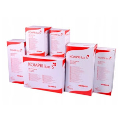 Kompres gaz. KOMPRI LUX S 10x10cm 17n12w BOX 20x3szt VITAHEALTH ZARYS
