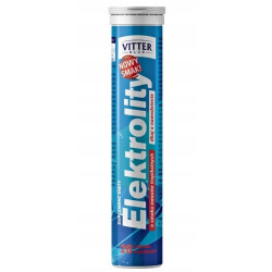 ELEKTROLITY 20 tabletek musujących VITTER BLUE