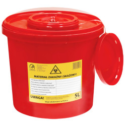 POJEMNIK na odpady medyczne 5L ZARYS