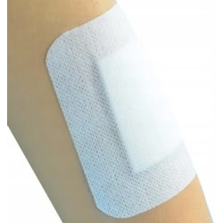 Opatrunek z wkładem chłonnym ELASTOPOR STERIL 10x30cm ZARYS