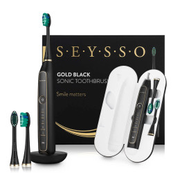 Szczoteczka soniczna SEYSSO BLACK GOLD