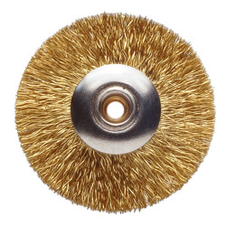 Szczotka mosiężna 21mm /bez uchwytu/ A023 HATHO