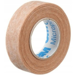 Przylepiec włókninowy plaster beżowy 1,25 cm x 9,14 m Micropore 3M 1530-0