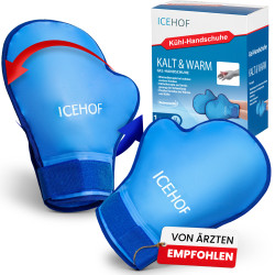 ICEHOF RĘKAWICE ŻELOWE DO TERAPII CIEPŁEM/ZIMNEM 1 para