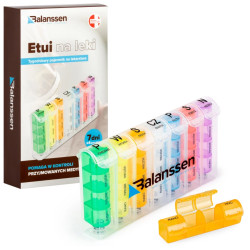 KASETKA NA LEKI 7 dni 4 pory dnia BALANSSEN