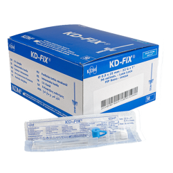 Kaniula dożylna wenflon KD-Fix G22 0,9 x 25 mm niebieska KD Medical 1 szt.