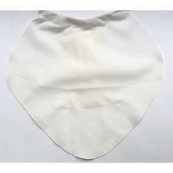 APASZKA OSŁONOWA Z BATYSTU BAWEŁNIANEGO - MAJER - BIAŁY