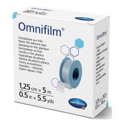 Plaster OmniFilm 1,25 cm x 5 m przylepiec foliowy perforowany Hartmann 1 szt.
