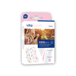 Plastry opatrunkowe dla dzieci dziewczęce Vitahealth Kids Pro Girls 16 szt. Zarys