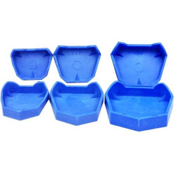 FORMY do GIPSU silikonowe kpl. 2szt górna dolna FORMED DENTAL