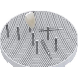 PODSTAWKA ceramiczna do WYPALANIA 20 pinów metalowych