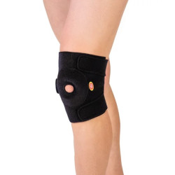 Stabilizator kolana opaska elastyczna na kolano i rzepkę L/XL Pani Teresa Medica PT 0333