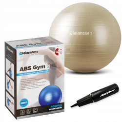 Piłka rehabilitacyjna do ćwiczeń ABS 45 cm z pompką Balanssen Gym Ball