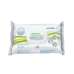Chusteczki do dezynfekcji powierzchni z alkoholem Mikrozid Universal Wipes Premium 100 szt. Schülke