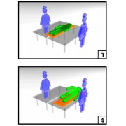 ROLKI RM 1100*575 DO PRZESUWANIA PACJENTA PRZY REZONANSIE MAGNETYCZNYM