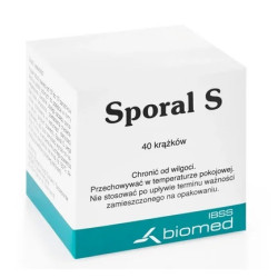 Sporal S test biologiczny do sterylizatora 40 wskaźników BIOMED