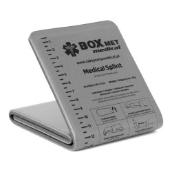 Szyna stabilizująca unieruchamiająca Splint płaska szara 50 x 11 cm Boxmet