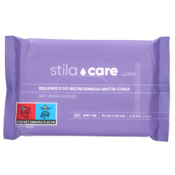 RĘKAWICE do bezwodnego mycia ciała STILA CARE 8szt ZARYS