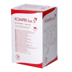 Kompresy z gazy jałowe Kompri Lux S 7,5 x 7,5 cm 17N 12W Zarys box 50 x 3 szt.