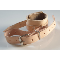 PAS SKÓRZANY do unieruchamiania KOŃCZYN wąski R07017 KORFANTÓW