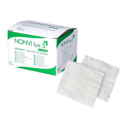 NONVI LUX S 5x5cm kompres włókninowy sterylny 4W 30g BOX 25x2szt ZARYS