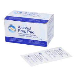 Gaziki do dezynfekcji skóry nasączone alkoholem Alcohol Prep Pad XL 110 x 90 mm 100 szt.