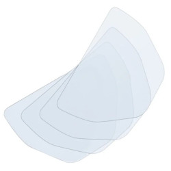 Folie wymienne Standard do przyłbic stomatologicznych Comfort Cerkamed 5 szt. cienkie