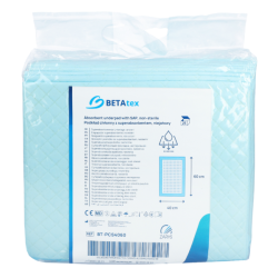 Podkład CHŁONNY 40x60cm z superabsorbentem 25szt BETATEX ZARYS