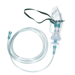 MASKA TLENOWA Z NEBULIZATOREM - M dla dzieci, dren 2.1m ZARYS