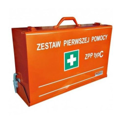 Zestaw PIERWSZEJ POMOCY walizka metalowa ZPP typ C z wyp. BOXMET