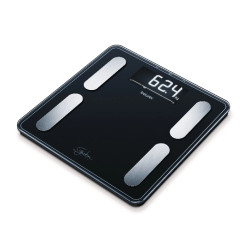 Waga diagnostyczna z analizą waga łazienkowa osobowa do 200 kg BF400 Signature Line Black Beurer