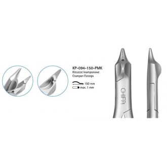 Kleszcze kramponowe delfinki Chifa