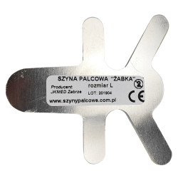 Szyna palcowa ŻABKA aluminiowa