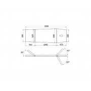 Stół rehabilitacyjny JSR 3 JUVENTAS