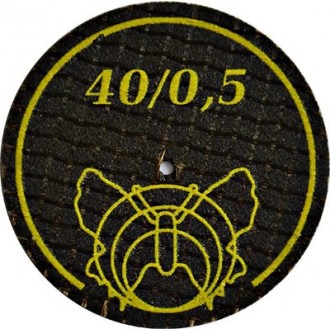 Tarcza ścierna zółty motyl 40/0,5 do metalu