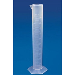 CYLINDER PP 1000ml skala tłoczona CHEMLAND