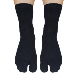 Skarpety bezuciskowe Tabi S02 czarne Footlove 1 para