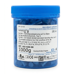 Stop Remanium Star metal pod ceramikę metal CoCr 1 kg Dentaurum 102-620-00