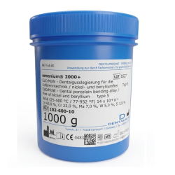 Stop Remanium 2000+ metalpod ceramikę metal CoCr 1 kg Dentaurum 102-600-10